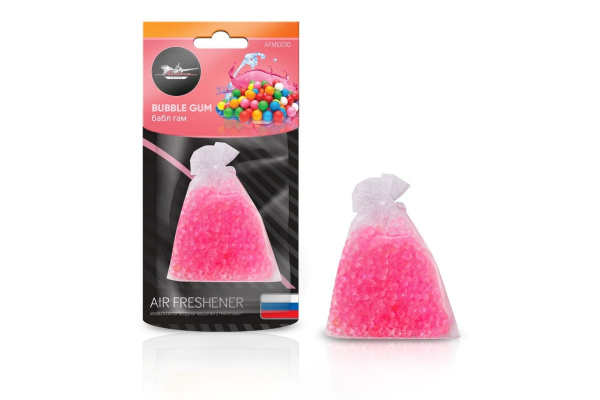 Подвесной ароматизатор Airline Мешочек с гранулами бабл гам AFME030