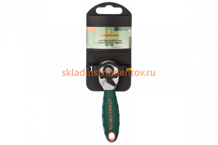 Рукоятка трещоточная укороченная 1/4д.DR, 36 зубцов, 100 мм Jonnesway R2902B