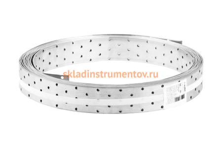 Перфорированная монтажная лента Зубр МАСТЕР 60х2,00мм 10м 310245-060