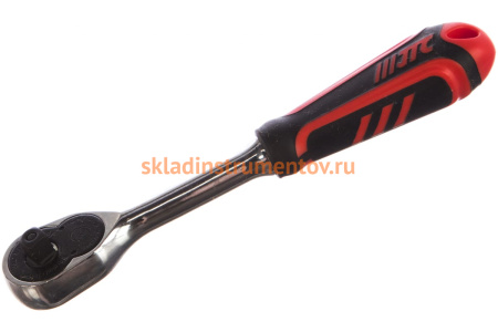 Трещотка 36-зубцовая с резиновой рукояткой (150мм, 1/4”) JTC 3602B