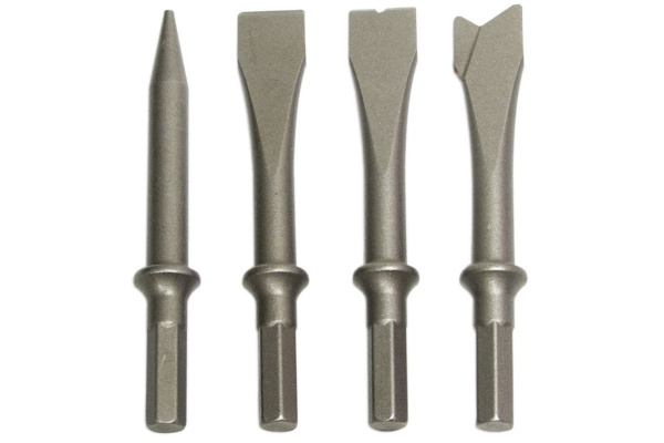 Набор зубил (4 шт) для пневмомолотка AIST 91510070 00-00009411