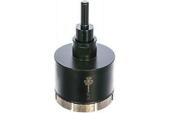 Коронка алмазная по керамограниту, серебряная пайка (70 мм) TRIO-DIAMOND GCB769