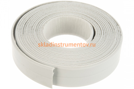 Бордюрная лента STAYER для ванн и раковин самоклеящаяся профиль L цвет белый 11x11 мм х 3.35 м 12341-11-11