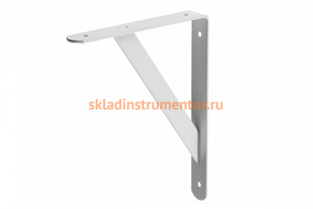Уголок-кронштейн STAYER MASTER усиленный 500x330x30x4мм белый 37424-1 37424-1