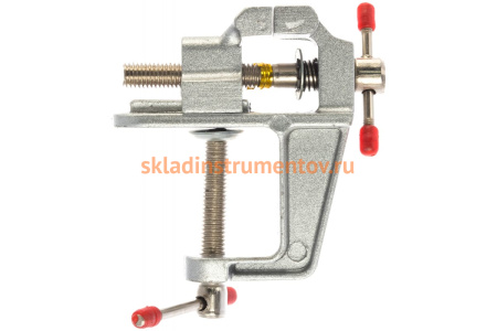 Настольные мини тиски с винтовым зажимом DEXX 40 мм 32471-40