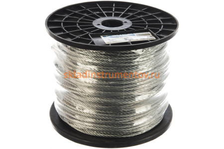 Трос стальной DIN 3055 Зубр 4-304110-05 Трос стальной DIN 3055 Зубр 4-304110-05