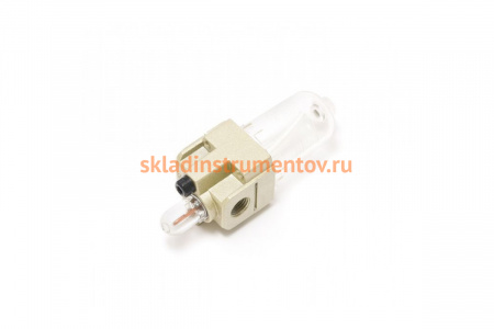Лубрикатор маслодобавитель мини Profi 1/4" для пневмосистем ROCKFORCE RF-AL2000-02