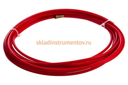 Канал направляющий тефлоновый (5.5 м; 1.0–1.2 мм; красный) КЕДР 7160084