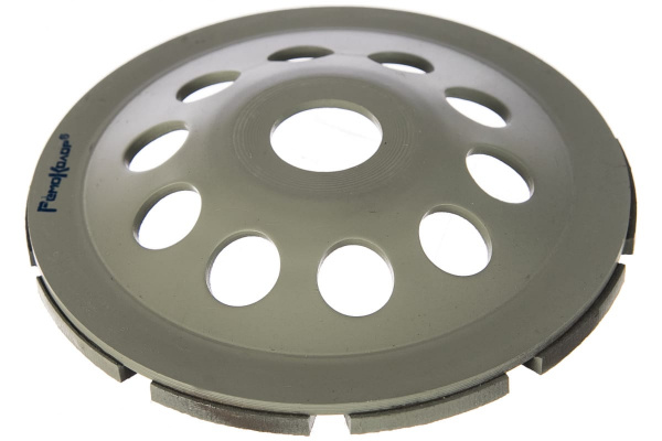 Круг алмазный сегментный, чашечный, шлифовальный, однорядный, 125 мм РемоКолор 74-0-501