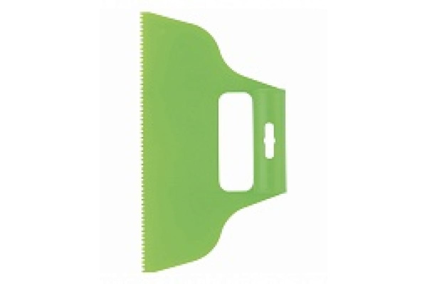 Пластмассовый шпатель для клея СИБРТЕХ зубчатый 4х4 мм 86014