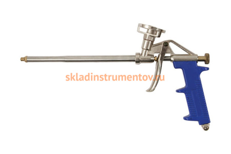 Пистолет для монтажной пены облегченный, алюминиевый корпус КУРС 14264