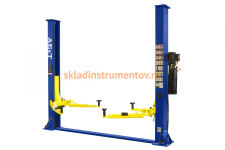Электрогидравлический двухстоечный подъемник (United Hydraulics) AE&T 4т 220В T4
