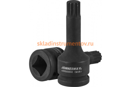 Насадка ударная М18x105 мм Jonnesway AN010202 3/4''для ступичных гаек а/м VAG 48945