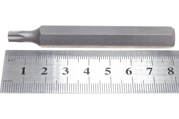 Вставка бита торцевая 10 мм, TORX, Т30, L = 80 мм KING TONY 168030T