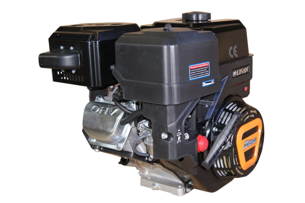 Двигатель бензиновый KP460 (20 л.с.) LIFAN 192F-2T D25