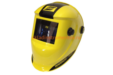Маска сварщика ESAB WARRIOR Tech желтая 0700000401 СВ000009374-2