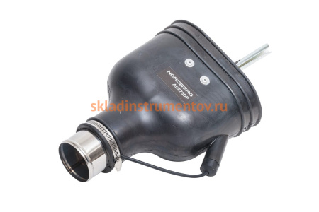 Резиновая овальная насадка с внутренним фиксатором на шланг D=75мм NORDBERG AN075DP