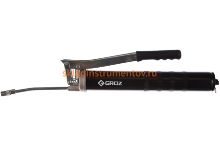 Профессиональный рычажный шприц с трубкой Groz G10R/HD/B GR42788