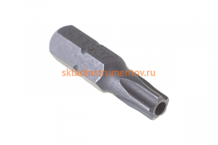 Вставка 5-гранная TORX с отверстием (TS27Hх25 мм; 1/4") JTC 1192527