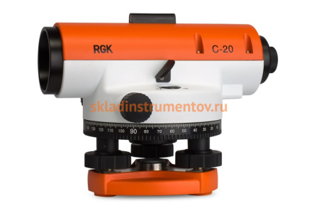 Оптический нивелир RGK С-20 (с поверкой)