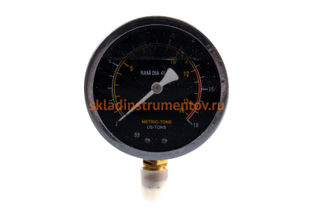 Манометр для гидравлического пресса OHT611М Ombra 55991