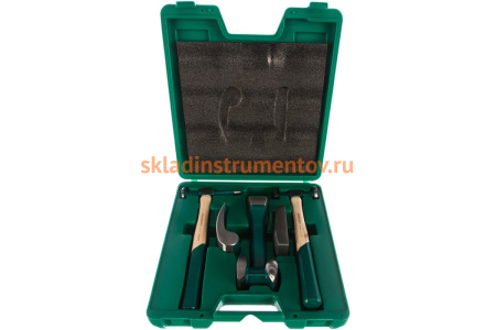 Набор правок и молотков для жестянных работ Jonnesway AG010030A