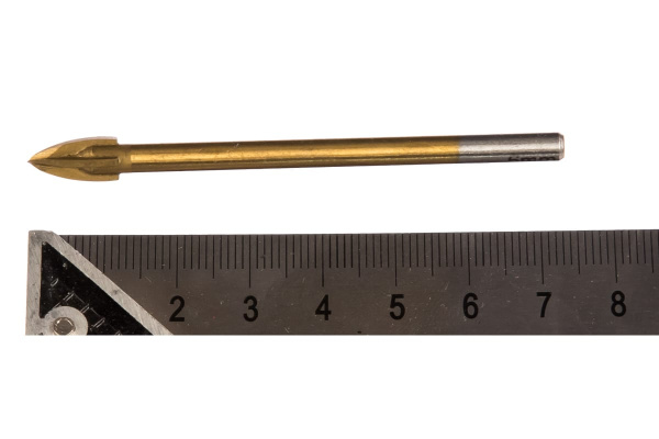 Сверло по стеклу Квадро (6 мм) ПРАКТИКА 034-977