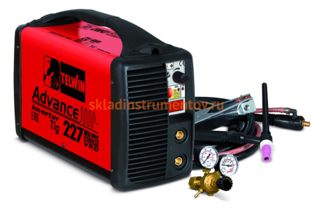 Сварочный аппарат Telwin ADVANCE 227 MV/PFC TIG DC-LIFT + TIG ACC 852052 Сварочный аппарат Telwin ADVANCE 227 MV/PFC TIG DC-LIFT + TIG ACC 852052