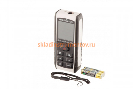 Лазерный дальномер с электронным угломером Matrix LD-40 38015