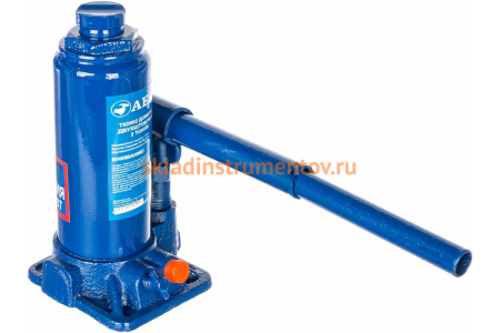 Бутылочный двухштоковый домкрат 2т AE&T T02002