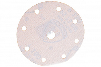 Круг шлифовальный на липучке для обработки красок, лаков и шпаклевок (150 мм; Р180; 8 отверстий) KLINGSPOR 301211