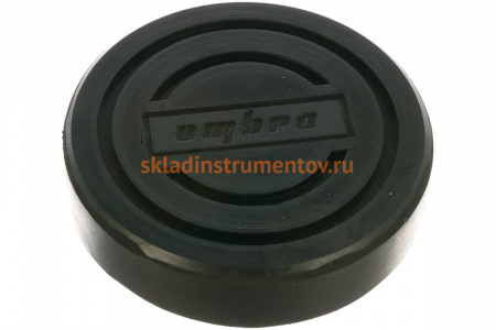 Опора резиновая обхватывающая OHT1046 (120х28 мм) для подкатных домкратов Ombra 55573