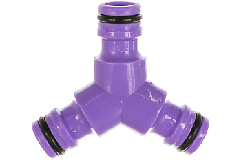 Тройник штуцерный пластмассовый для шланга 1/2" PALISAD 66468