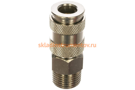 Соединение быстросъемное (рапид "мама" - 1/2"М) Jonnesway GM-04AM 49480