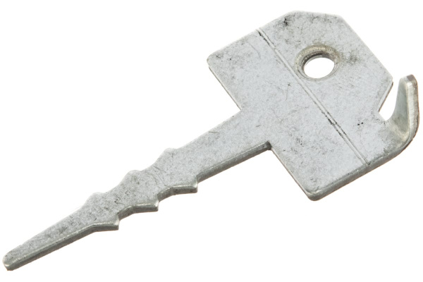 Крепление террасной доски СИБРТЕХ КЛЮЧ, 2мм 60мм х 30мм цинк 46557