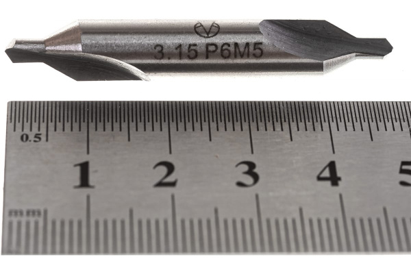 Сверло центровочное тип A (3.15 мм; Р6М5) GRIFF a140019