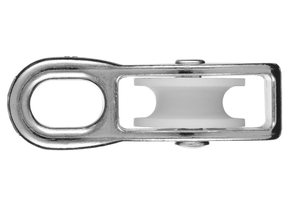 Одинарный блок ЗУБР 5x15 мм, 1 шт, нейлоновый шкив 304586-15