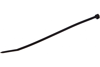 Нейлоновые хомуты Зубр черные, 3.6x150 мм, 100 шт. 309030-36-150