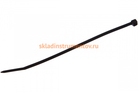 Нейлоновые хомуты Зубр черные, 3.6x150 мм, 100 шт. 309030-36-150