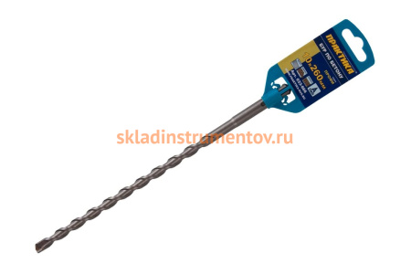 Бур по бетону серия Профи (10х260 мм; SDS-plus) ПРАКТИКА 033-666