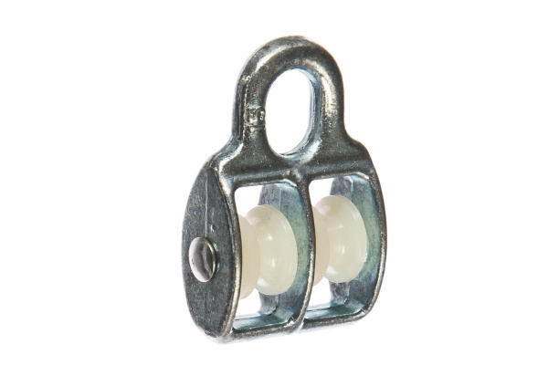 Блок двойной с пластиковым роликом (10 шт; 5х15 мм; ТФ5) Зубр 4-304595-15