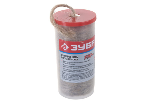 Нить льняная сантехническая (110 м) Зубр 4-51992-110