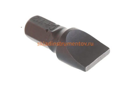 Вставка-бита 5/16"DR шлицевая, SL12, 30 мм Ombra 556512 55960