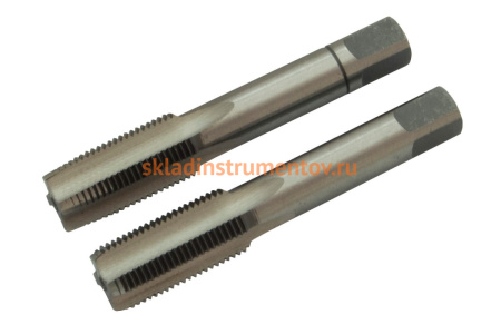 Метчик ЭВРИКА M16x1,25 2шт,в пластиковом футляре ER-01612M