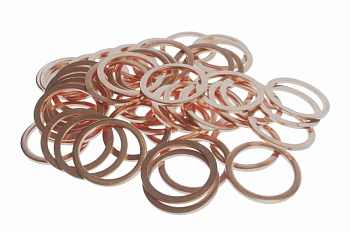 Медная шайба JTC 27.0х36.0х1.5, 25 шт. INF.29.2736-1.5