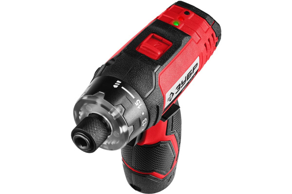 Аккумуляторная отвертка-шуруповерт ЗУБР с 10 битами ОШ-7.2 Н