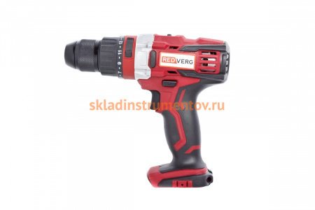 Ударная аккумуляторная дрель-шуруповерт REDVERG RD-ISD18VС 6632396