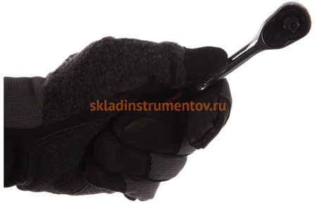 Трещотка 36-зубцовая с резиновой рукояткой (150мм, 1/4”) JTC 3602B