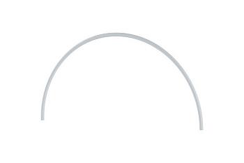 Пластиковая дуга для парника PALISAD d12, белая 644295