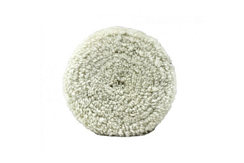 Губка для полировки из овечьей шерсти самоцепляющаяся 180 мм ROCKFORCE RF-PSP180S